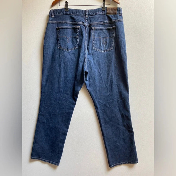 Ralph Lauren Jeans  Co. Classic Straight denim jeans Sz 18W - Picture 2 of 9